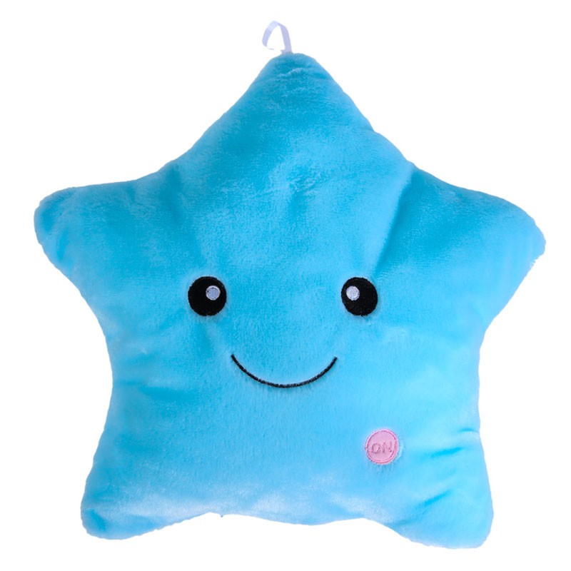 led light up star pillow